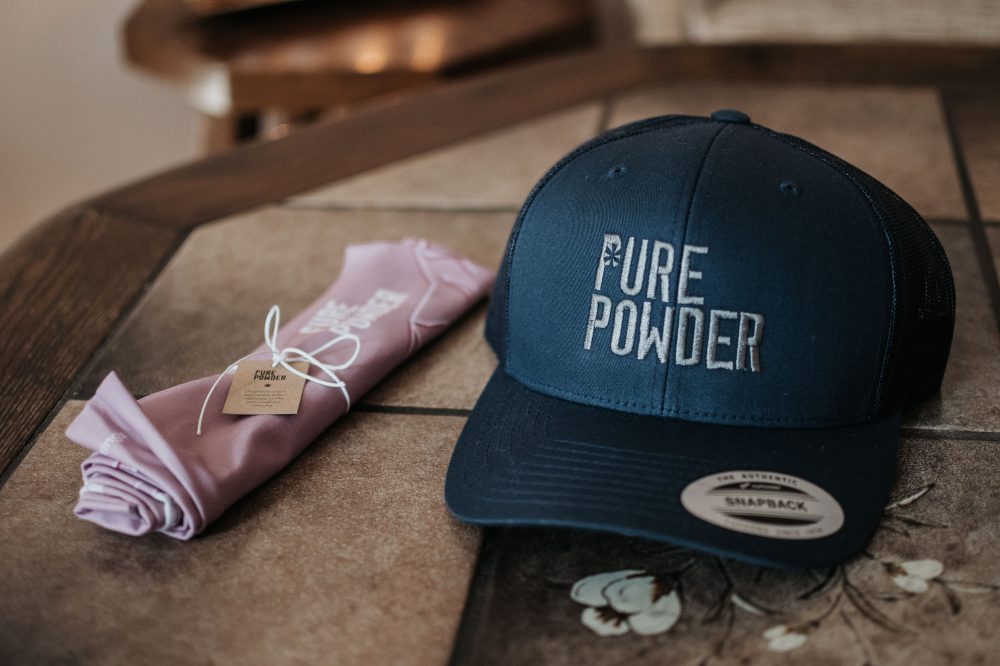 Pure Powder Flexfit Trucker