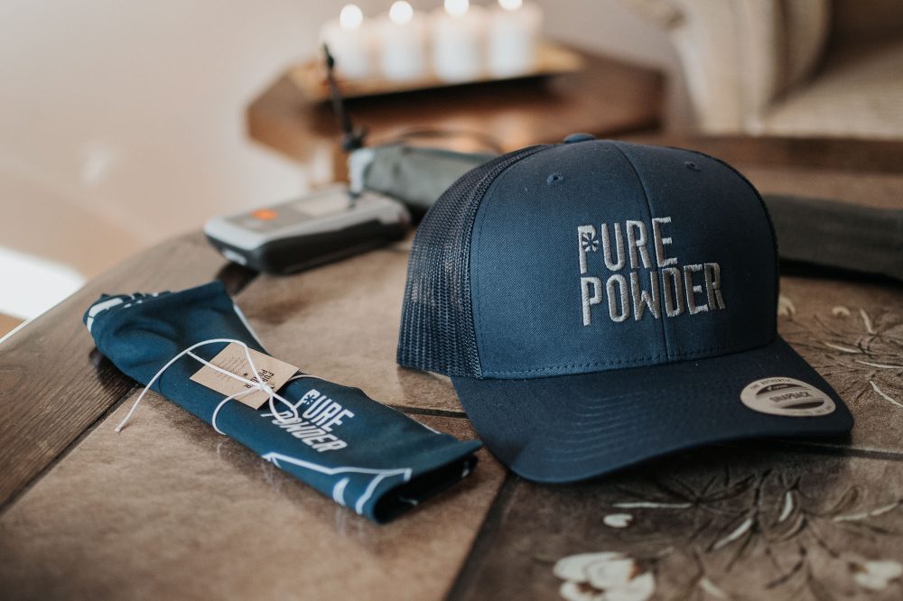 Pure Powder Flexfit Trucker