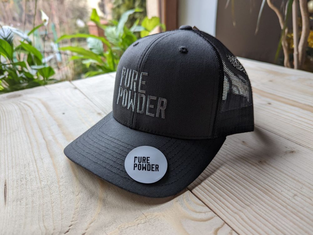 Pure powder retro trucker
