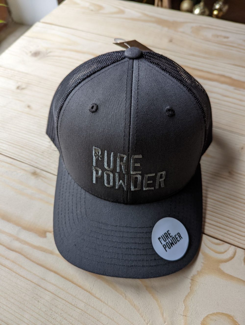 Pure powder retro trucker