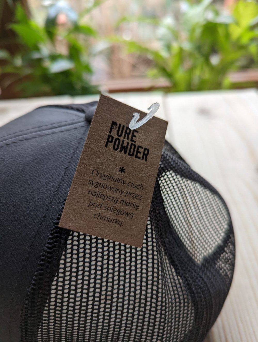 Pure powder retro trucker