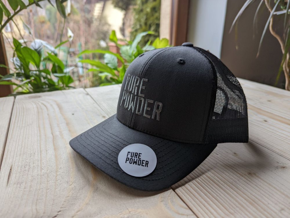Pure powder retro trucker