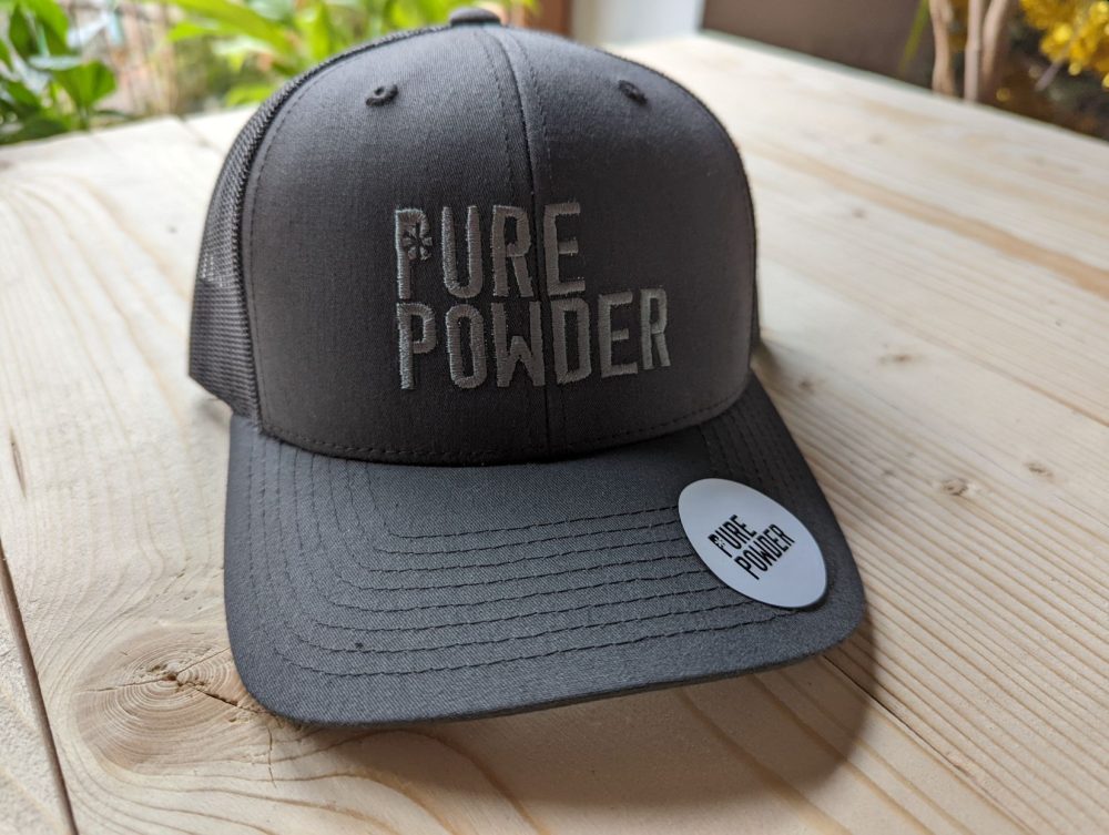 Pure powder retro trucker